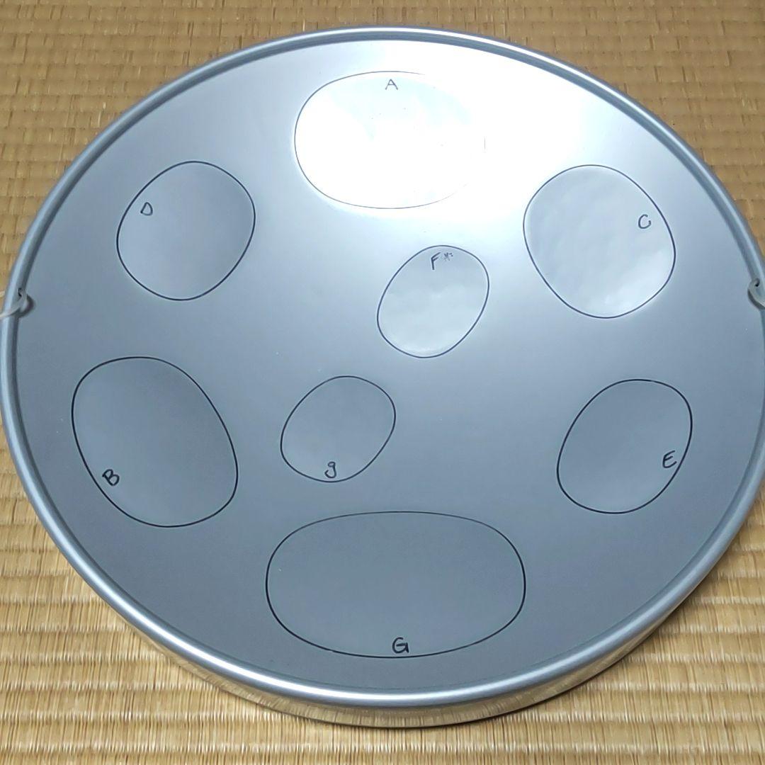 ジャンビージャム スチールドラム シルバー　スティールパン　JUMBIE JAM