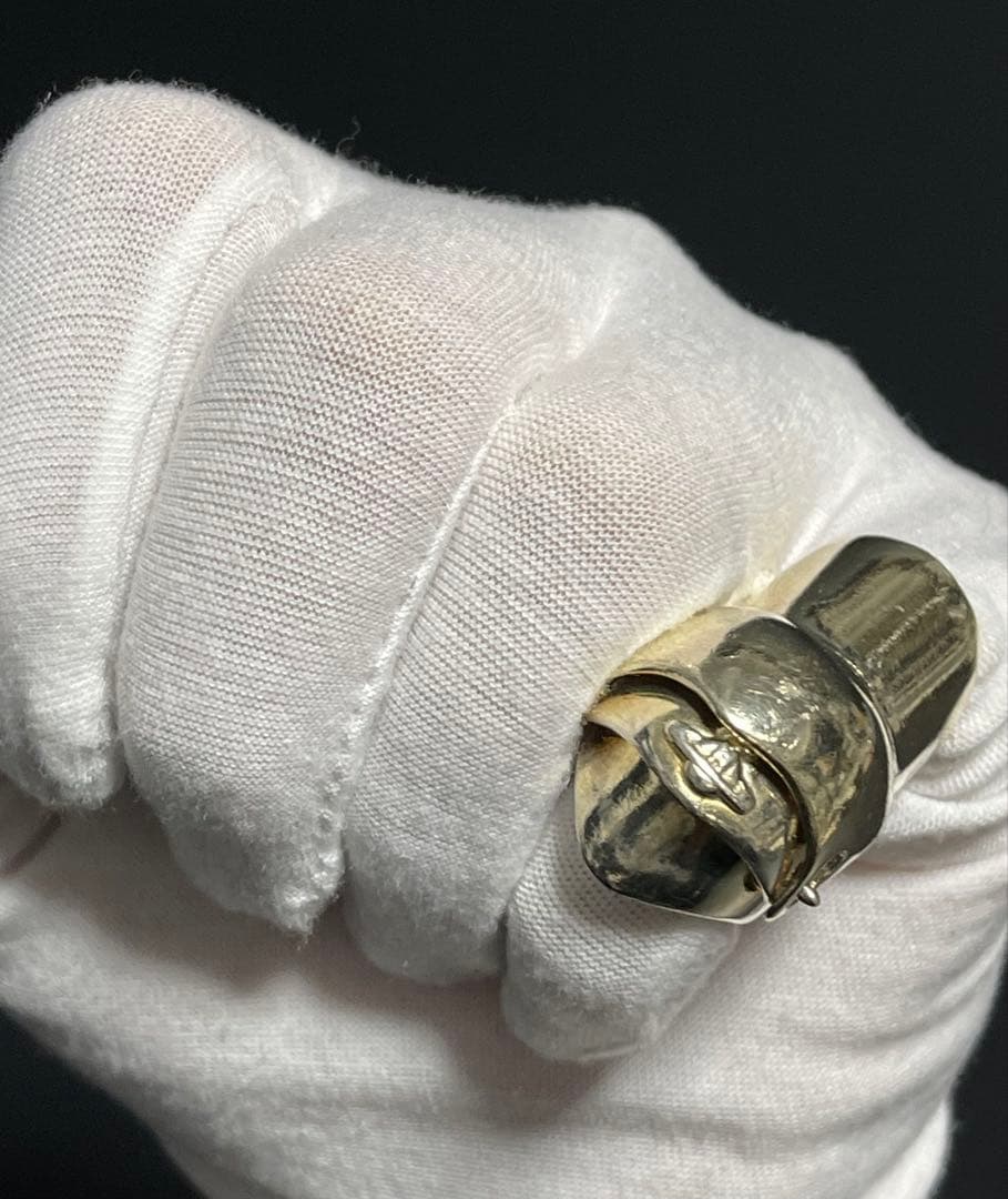 S11号ゴールド廃盤JSBヴィヴィアンウエストウッド正規品ナックルリングNANA