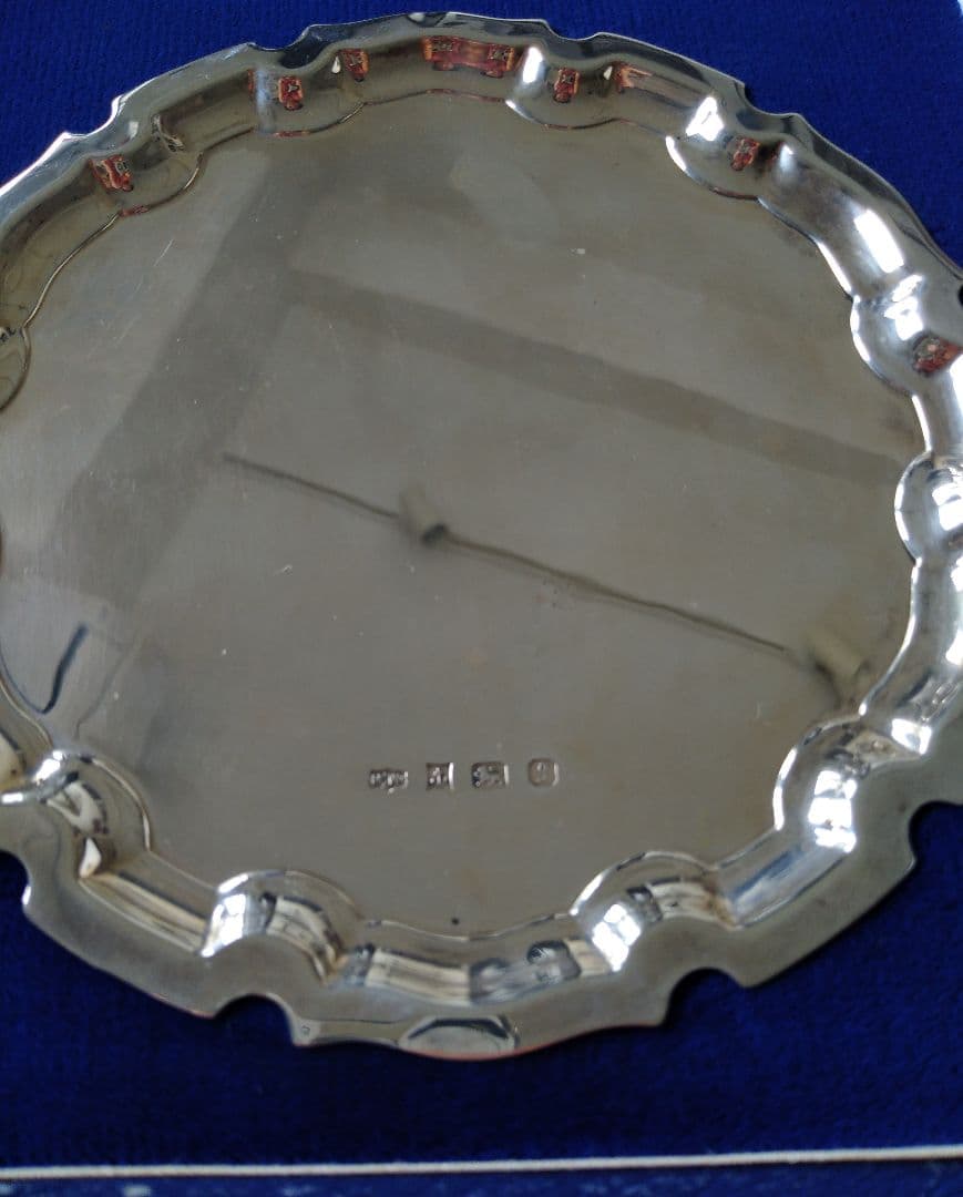 Mappin & Webb Silver Salver シルバートレイ