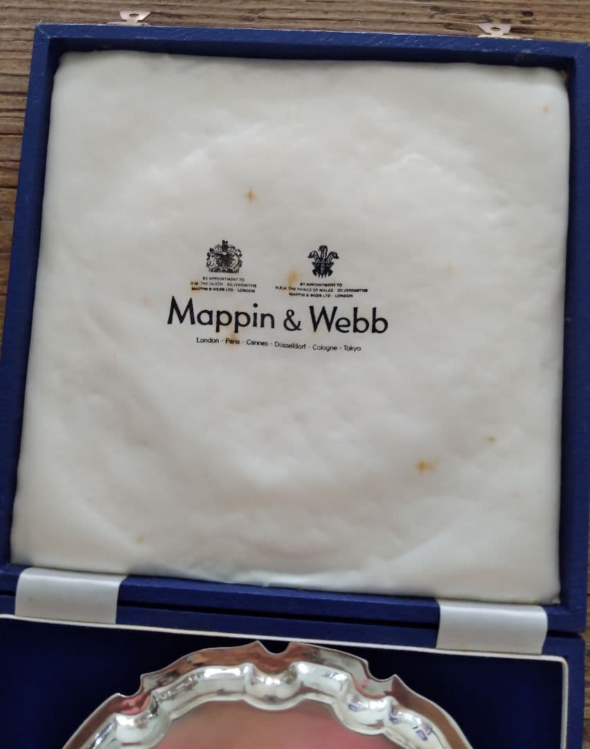 Mappin & Webb Silver Salver シルバートレイ