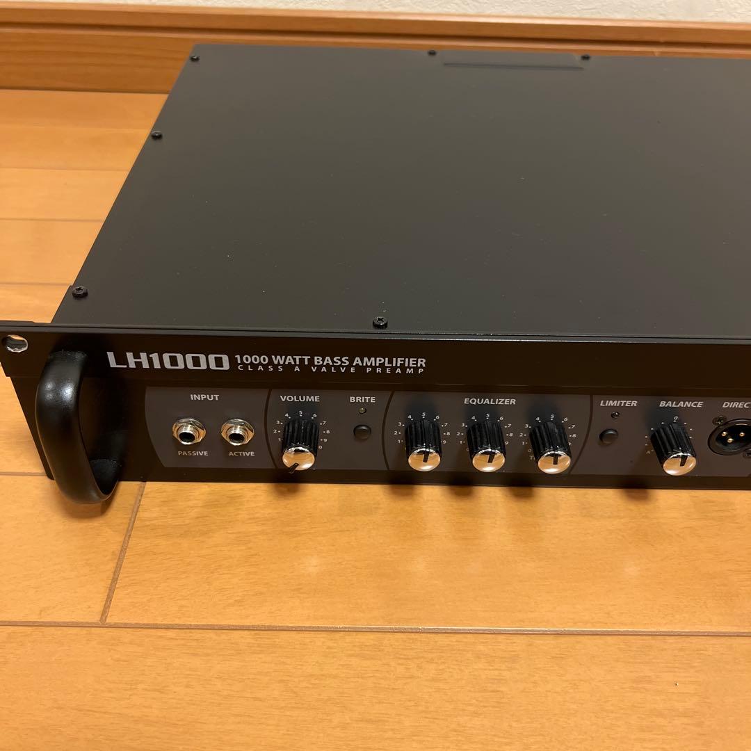 ❶Hartke LH1000 ベースアンプ ❷❸スピーカー❹ラック同時ご購入