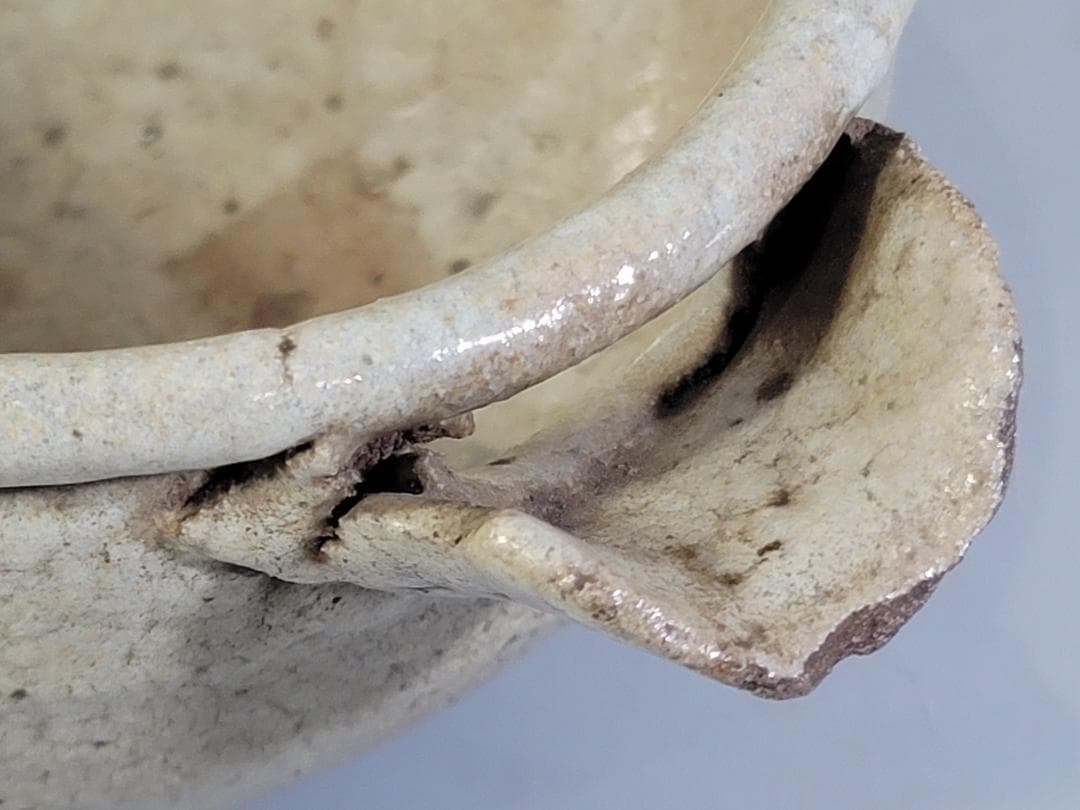 古美術 古唐津 片口 碗 時代物 DT466