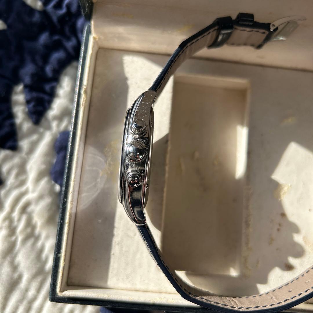 リシュビル　クロノグラフ 手巻き時計　2年保証有り