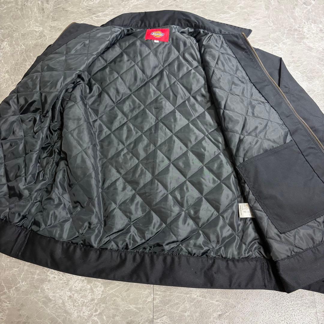 dickies ディッキーズ　ワークジャケット　短丈　ブラック　キルティング