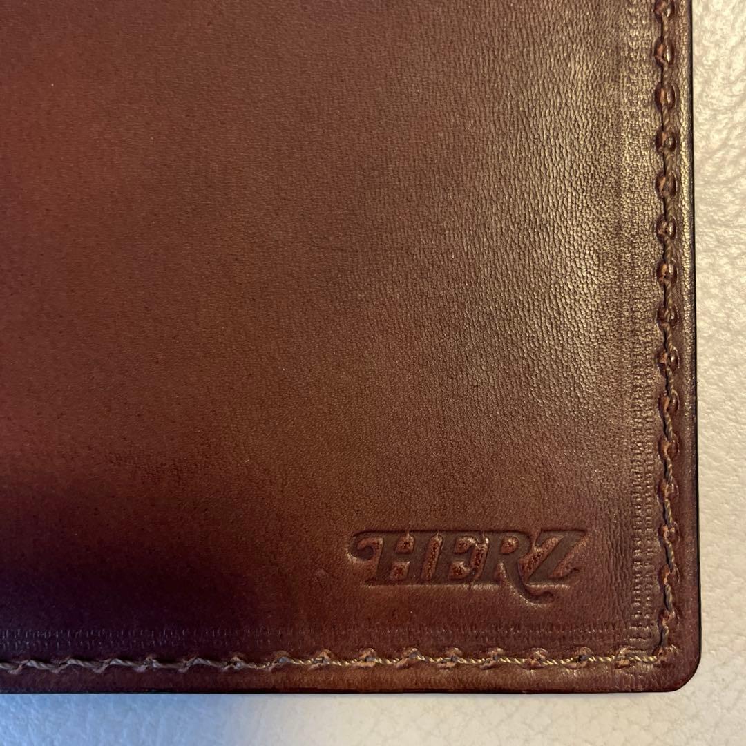 《最終値下げ》【美品】HERZノートパッドホルダーA5 ✨チョコ♪