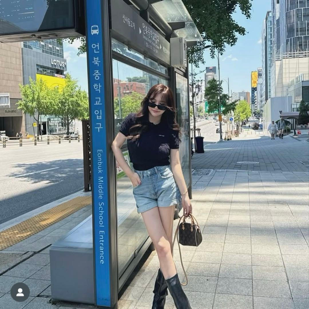 トップス The toe HERALD SHORT SLEEVE POLO KNIT