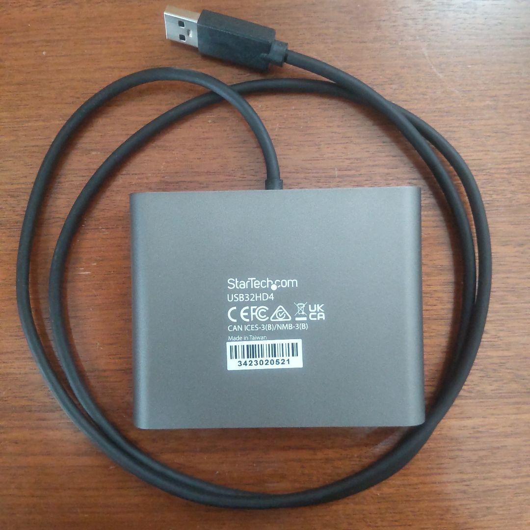 StarTech.com HDMI変換アダプター USB32HD4②