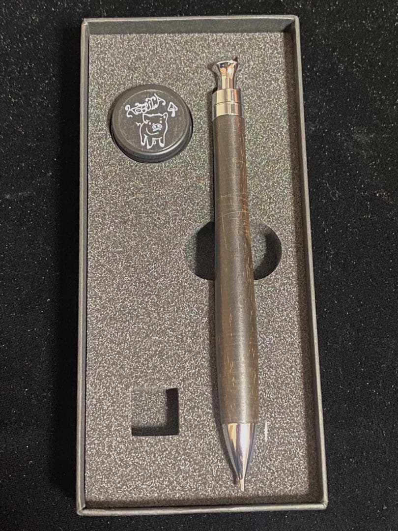 こぶた工房 シャープペンシル黒柿0.5mm