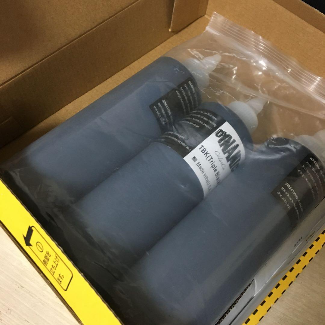 DYNAMIC TBK(Triple Black) インク 3本セット