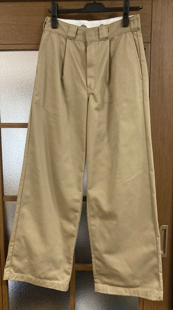 オクスン　ok.soon×dickies wide chino pants S