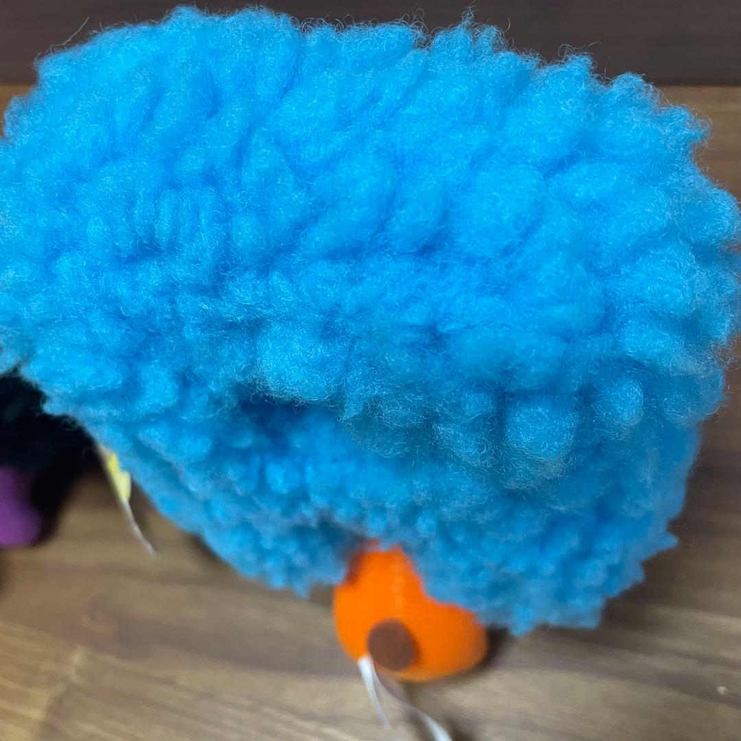 【希少】当時物AFRO アフロ犬 ぬいぐるみ 2体セット 紙タグ付