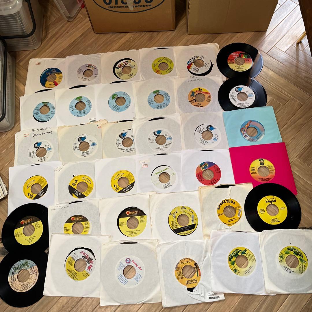 247枚！レゲエ　7インチレコード　まとめ売り　no.2