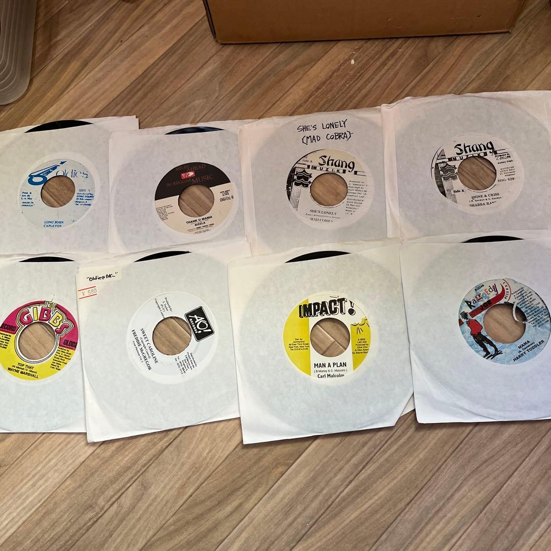 247枚！レゲエ　7インチレコード　まとめ売り　no.2