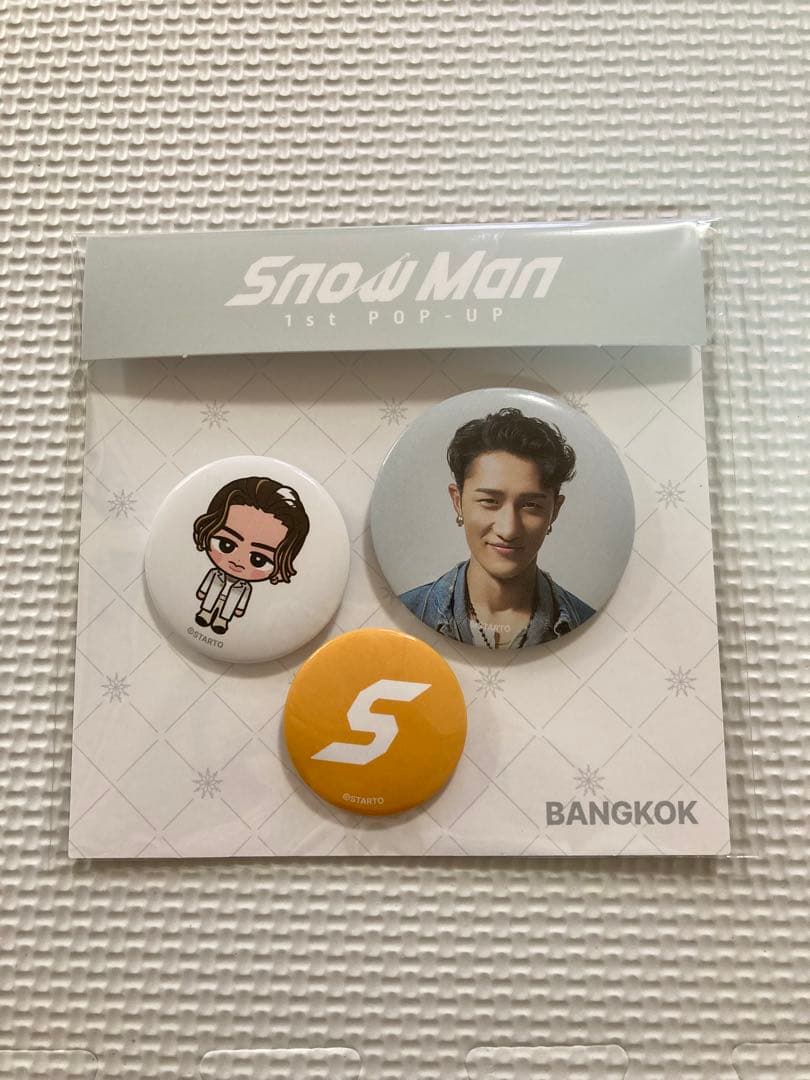 【Man】popupバンコク限定 缶バッジセット7人セット