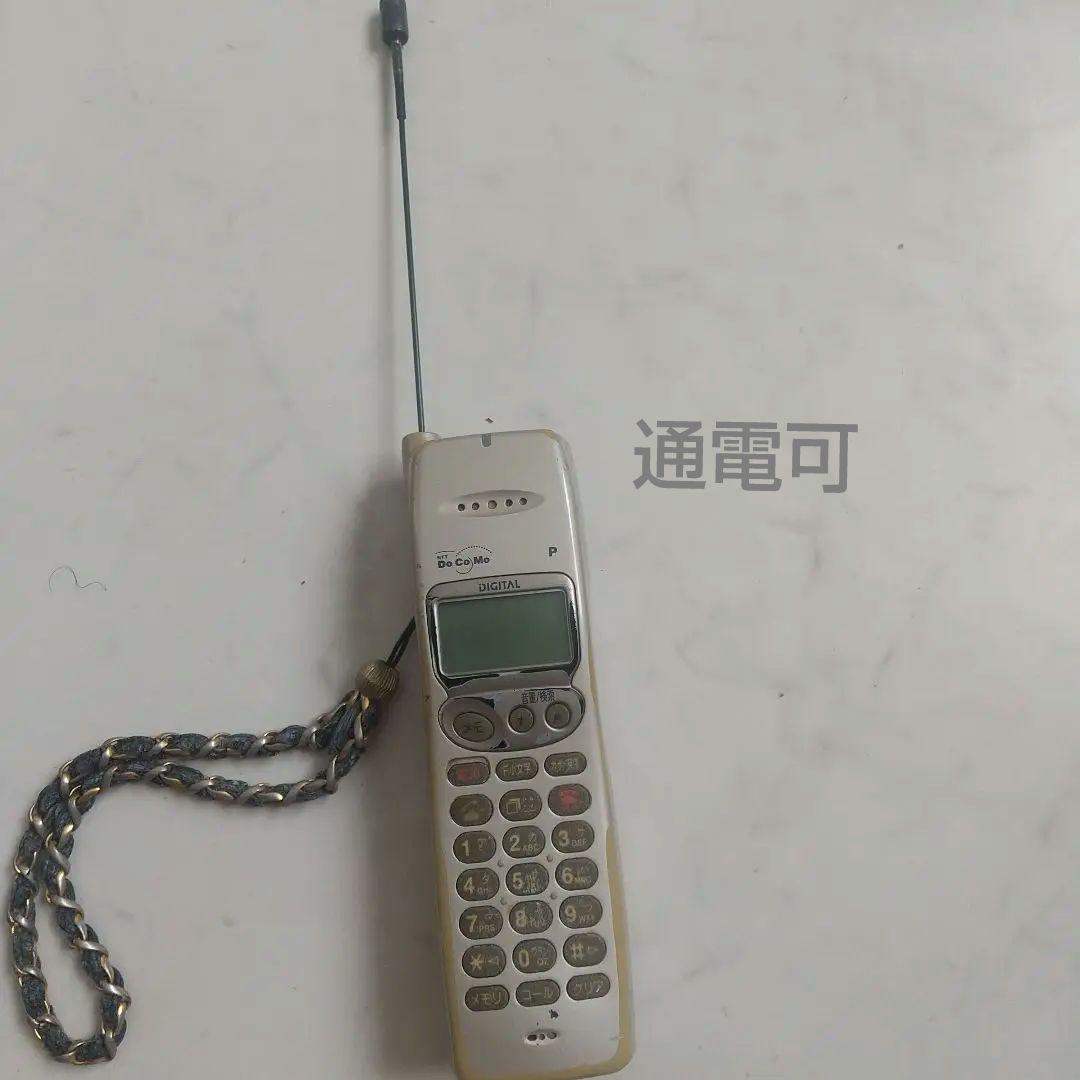 【昭和レトロ】docomoP101 ヴィンテージ携帯 約30年前の人気機種