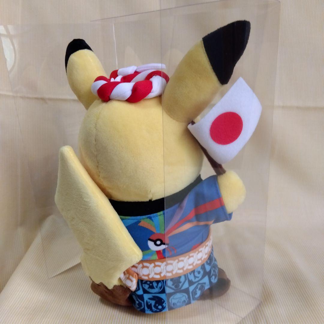非売品レア！ポケモンピカチュウぬいぐるみ　ピンバッチ・ファイル関西万博2025