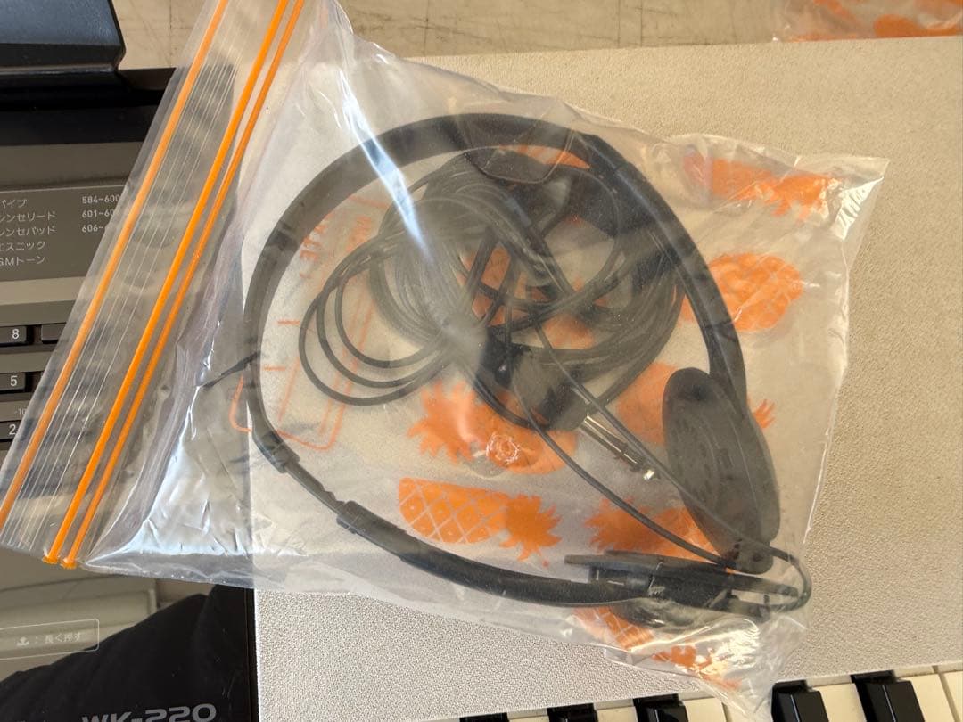 Yamaha WK-220 ホワイトキーボード