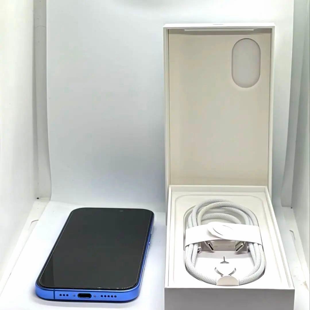 【超美品】iPhone16 128GB ウルトラマリン