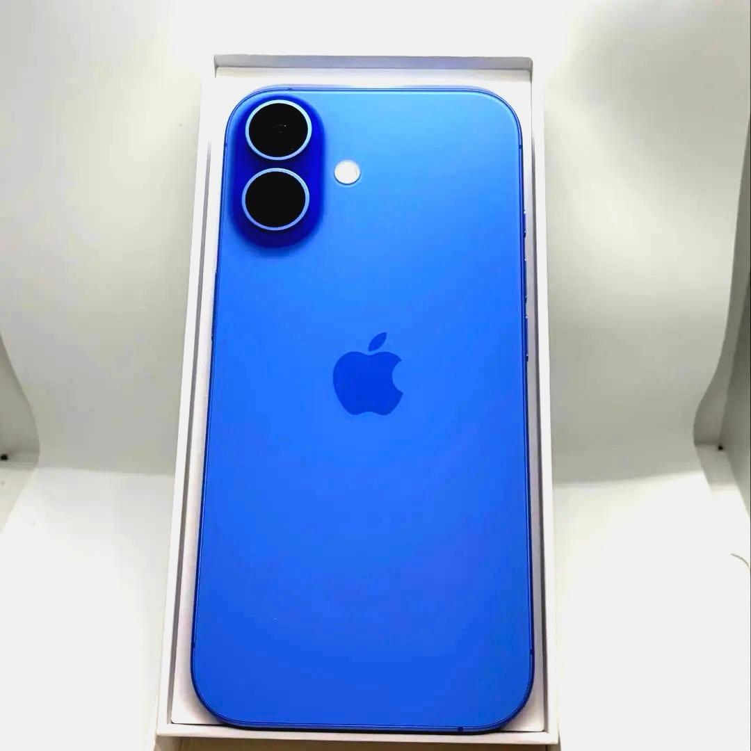 【超美品】iPhone16 128GB ウルトラマリン