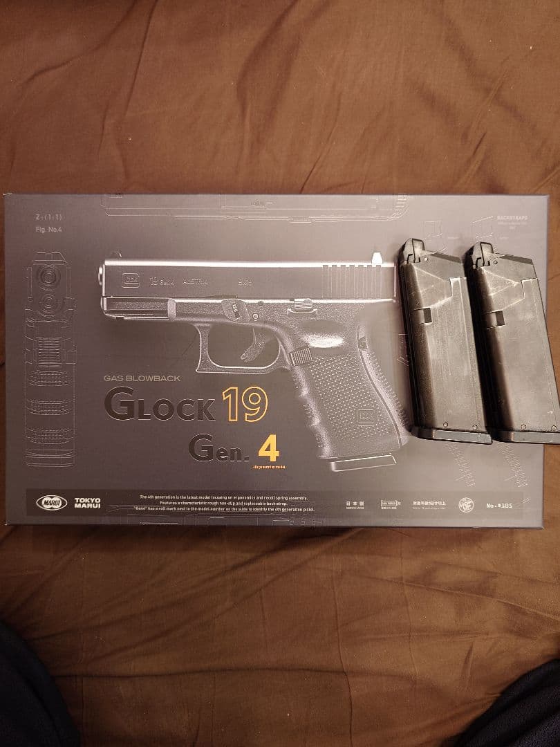 東京マルイ Glock 19 Gen 4 ガスブローバック　美品！