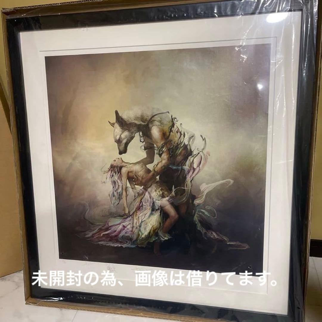 世界60枚のみ 直筆メンバーサイン 絵画 ジグレー版画 ラルク L'Arc