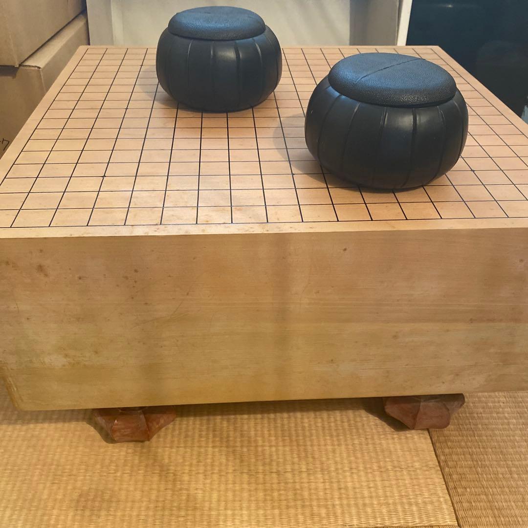 囲碁盤　セット　脚付き