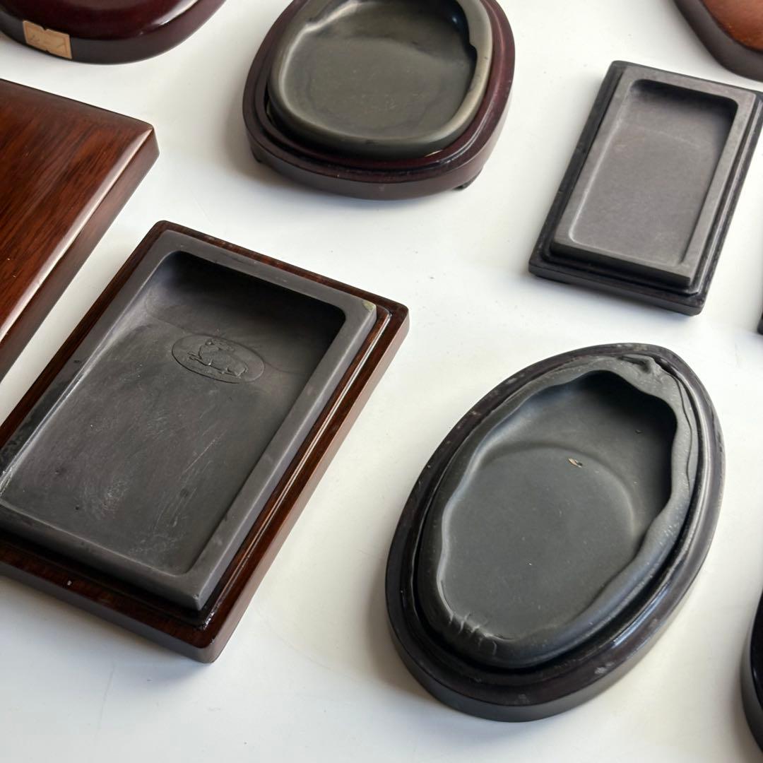 書道具 中国 硯 すずり 5点 まとめて