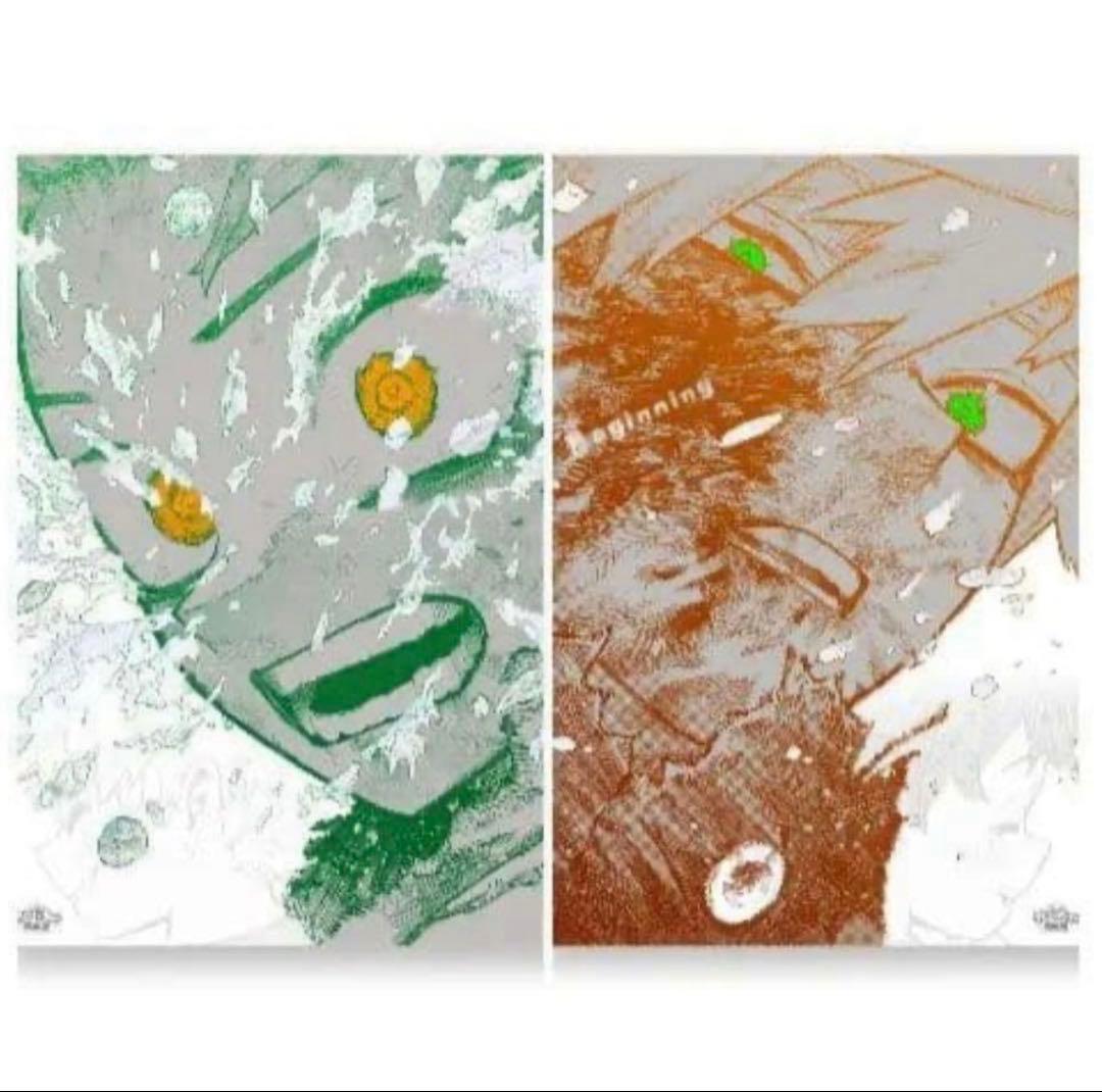 僕のヒーローアカデミア原画展A2アートポスターThe Beginning