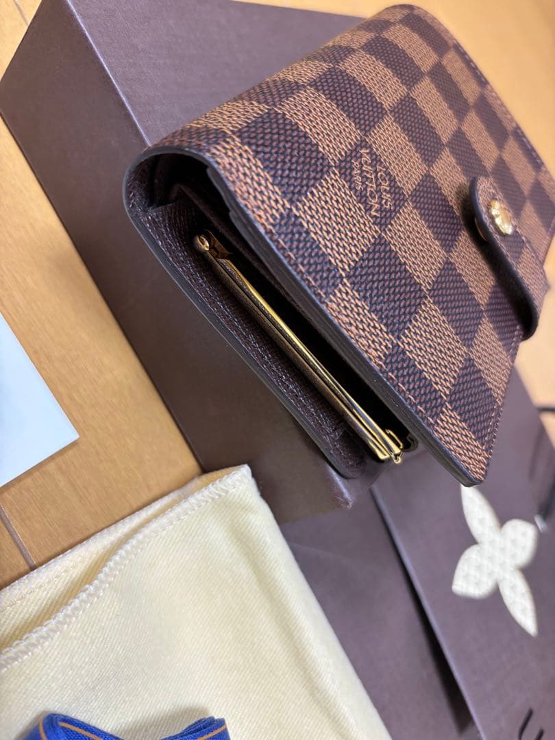 美品　LOUIS VUITTON ダミエ ポルトフォイユ　 ヴィエノワ　財布