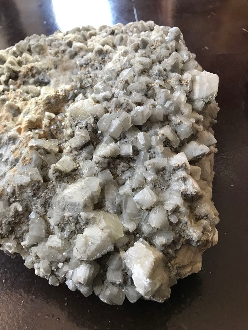 ◉特大10kgマダガスカル産【方解石/カルサイト】台付き原石