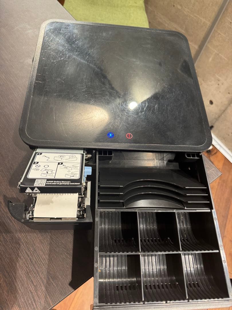 スター精密　MPOP 現金トレイ付きレジ