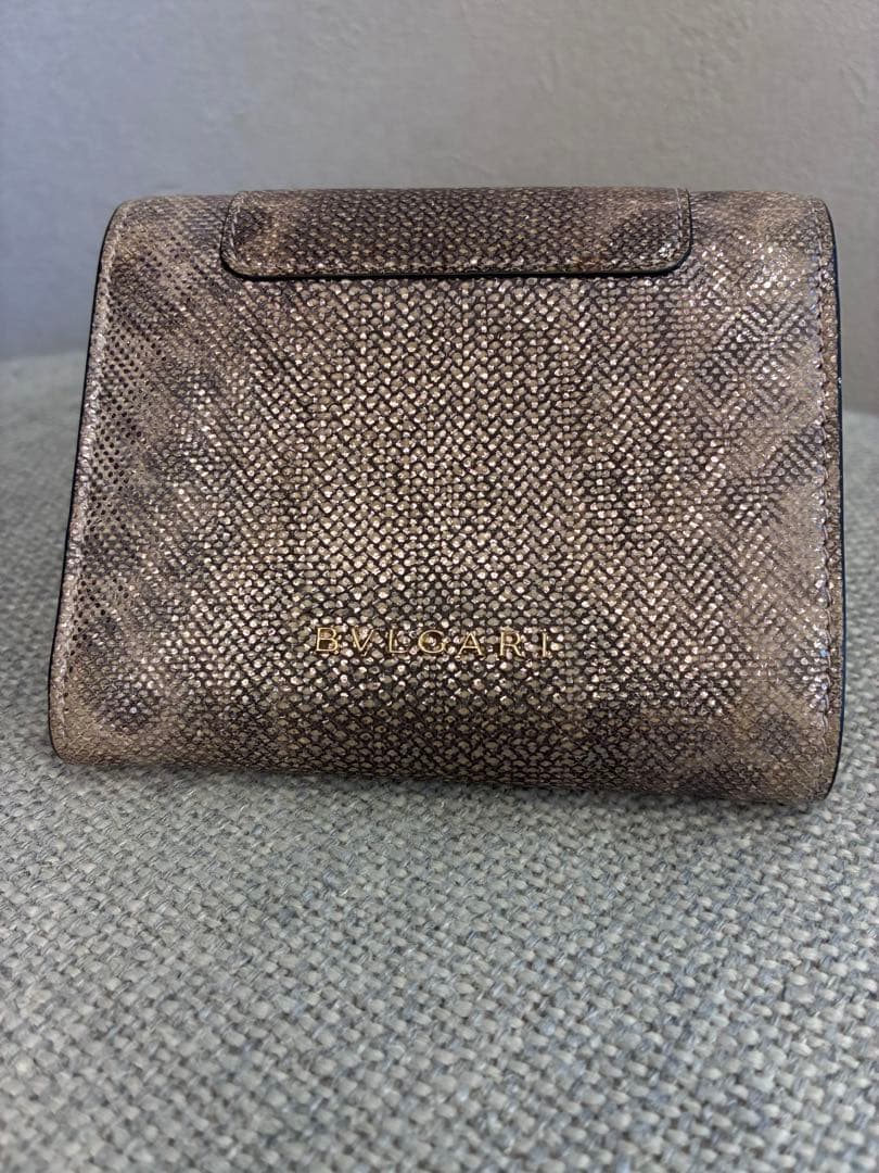 BVLGARI ブルガリセルペンティ フォーエバー 二つ折り財布