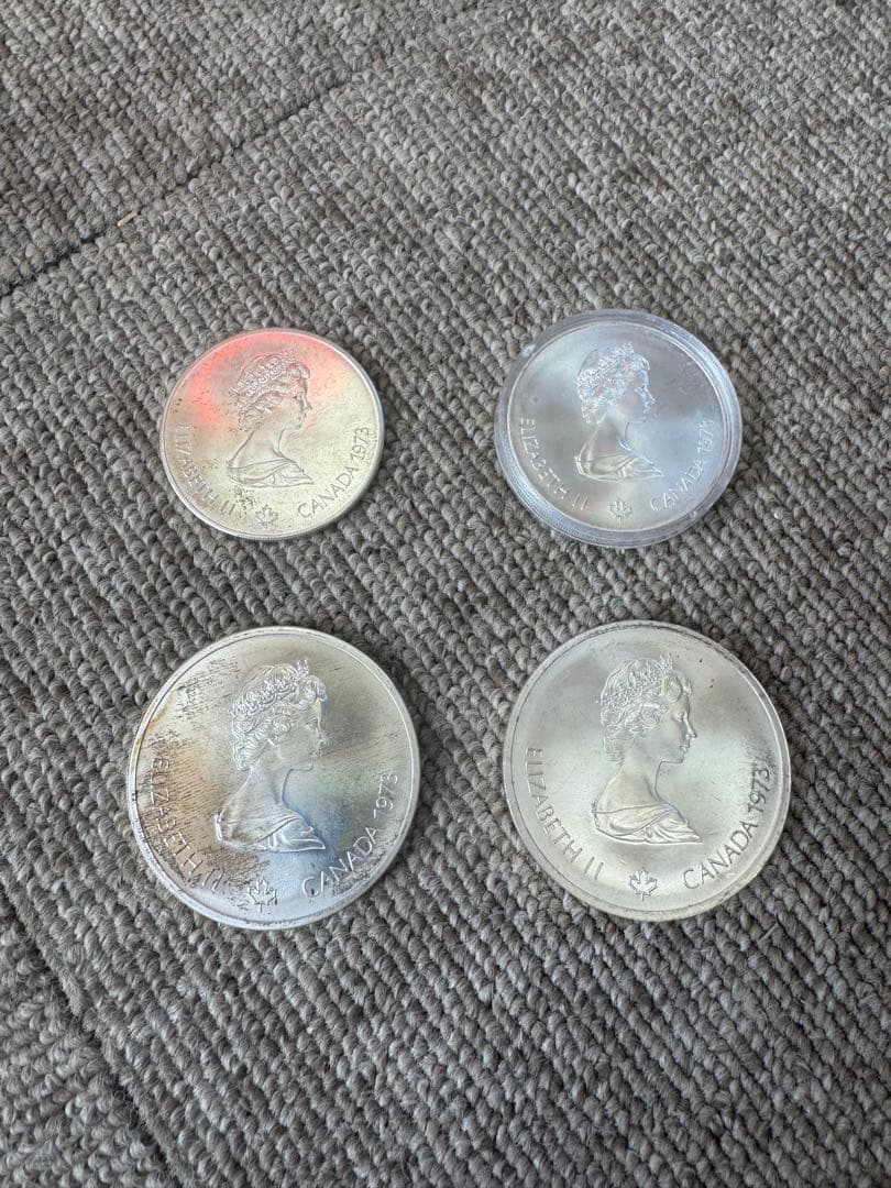1976年 モントリオールオリンピック 記念銀貨セット