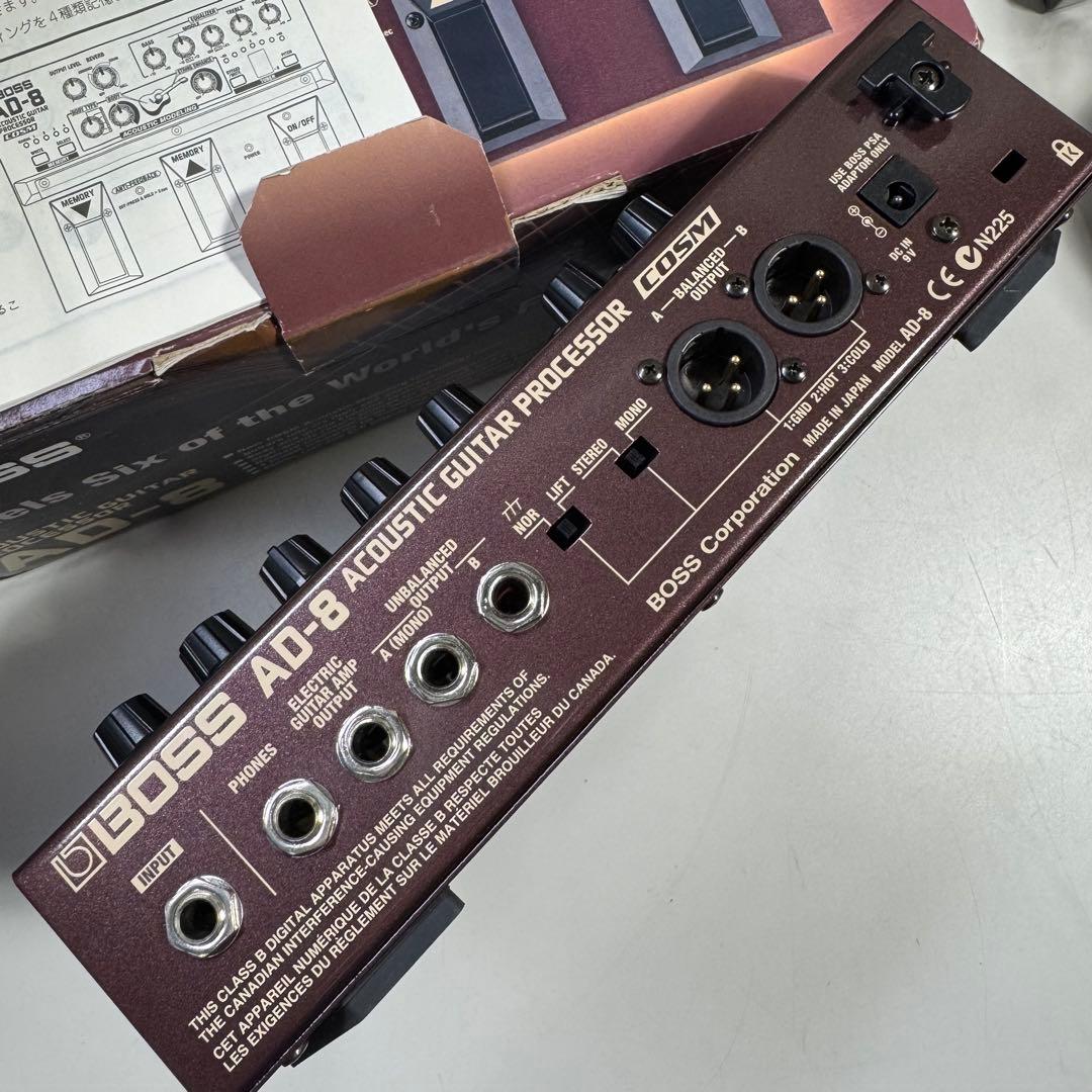 【‎ジャンク品】BOSS AD-8 アコースティックギター エフェクター