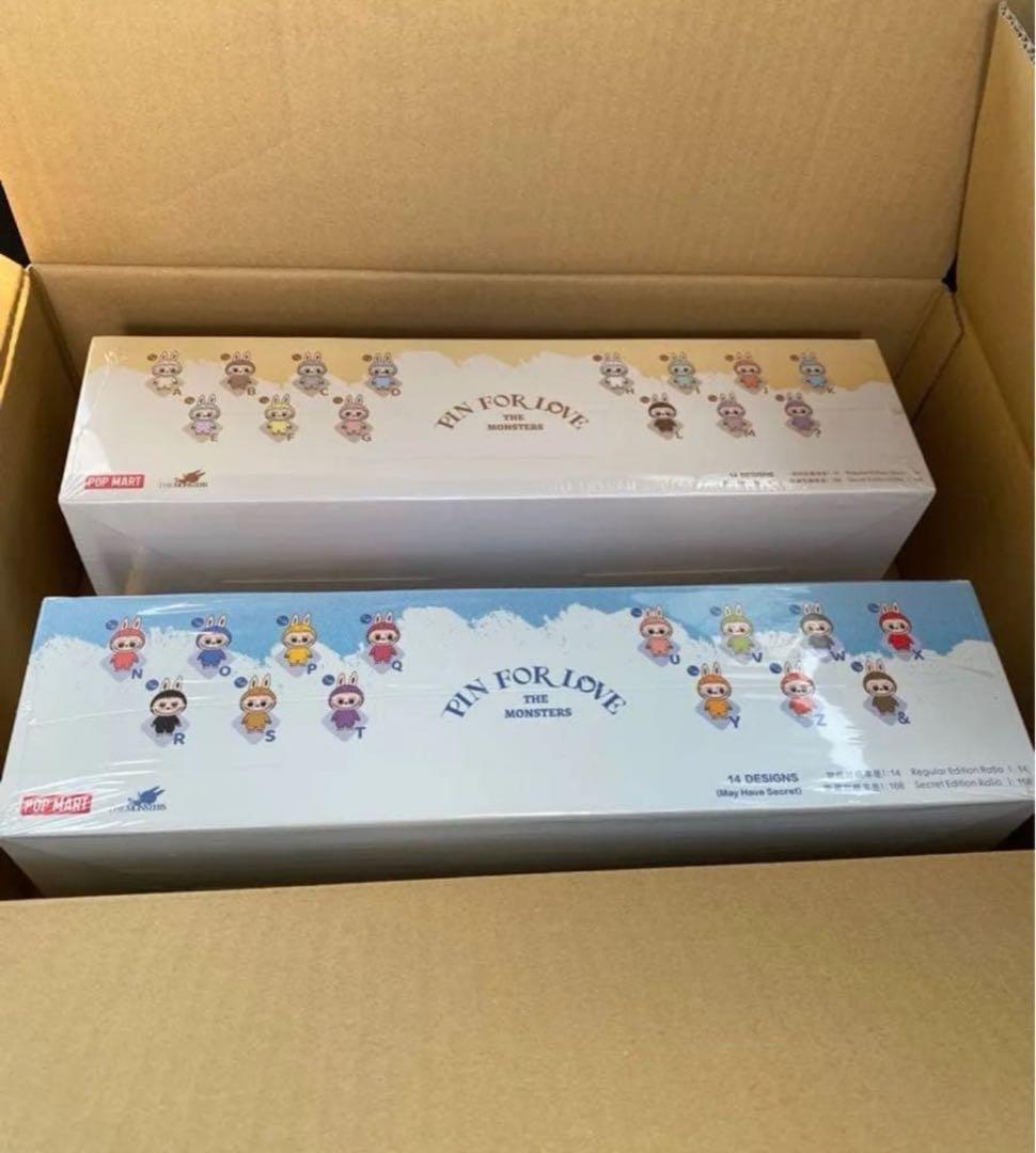 正規品・新品未開封　ラブブ PIN FOR LOVE アソートボックス2箱セット