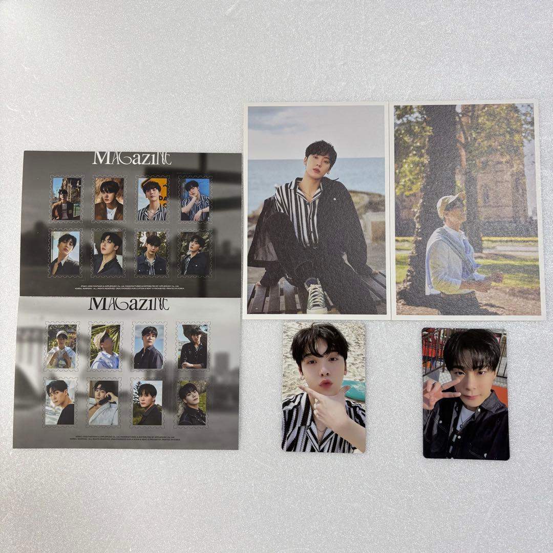 ASTRO ムンビン ユンサナ MAGAZINE 写真集 トレカ ②