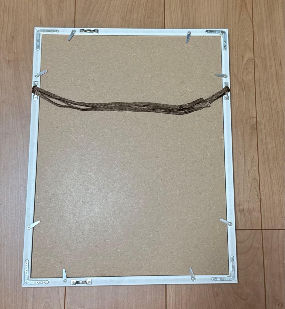 額装済　中古使用済　古塔つみ　リトグラフ　アート