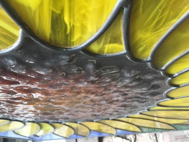 ステンドグラス x特殊ガラス技法