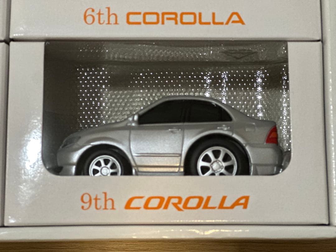 COROLLA 40th Anniversary ミニカーセット