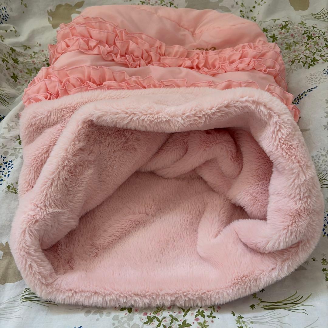 ene 2way ファー BED ピンク