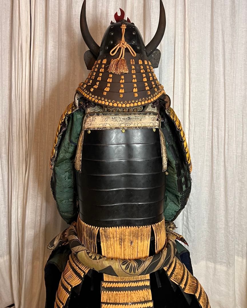 『連休お値引き』江戸後期【本多家ゆかり 鎧】日本甲冑【等身大】鎧 一式