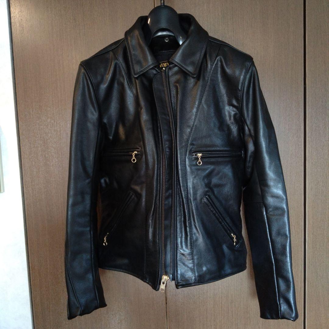 VANSON MODEL F RIDERS JACKET ライダース 40