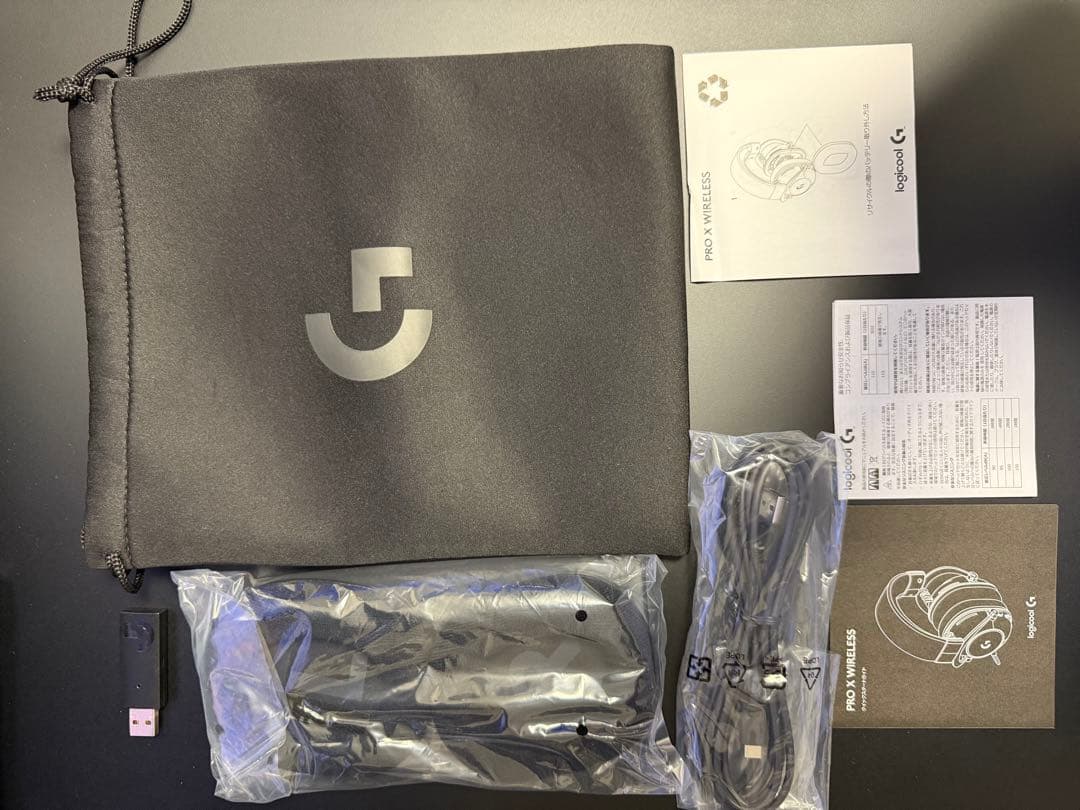 Logicool PRO X WIRELESS ゲーミングヘッドセット