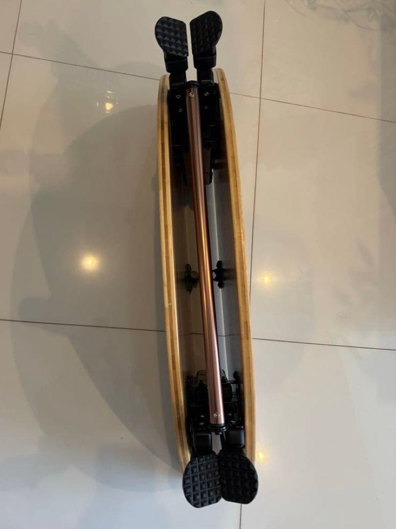 【使用少・廃盤】コールマン　コンフォートマスター　バンブーオーバルテーブル85