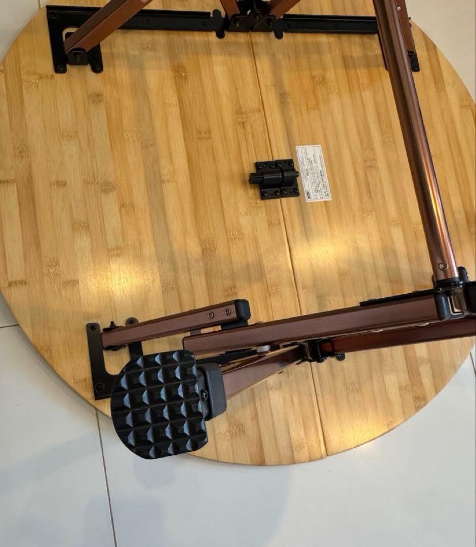 【使用少・廃盤】コールマン　コンフォートマスター　バンブーオーバルテーブル85