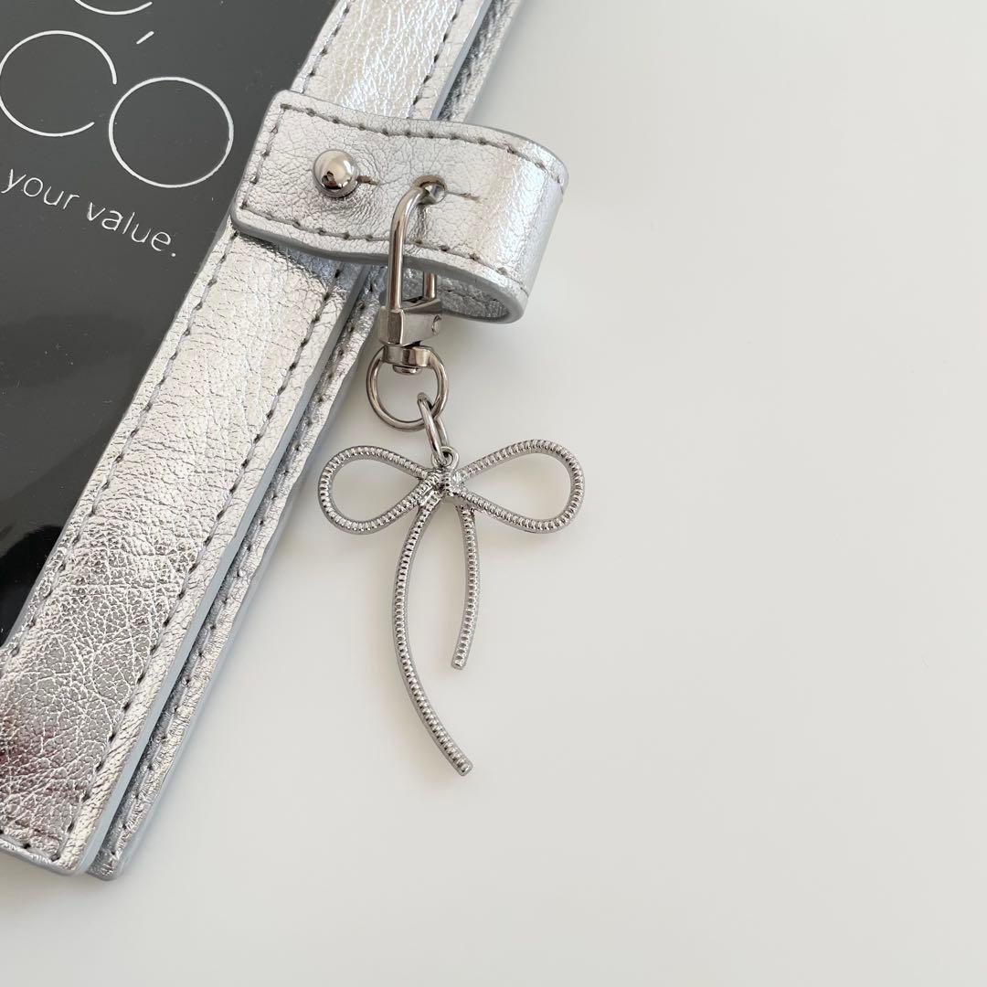 早い者勝ち　韓国　貯金　バインダー　カバー　リフィル　レザー　シルバー