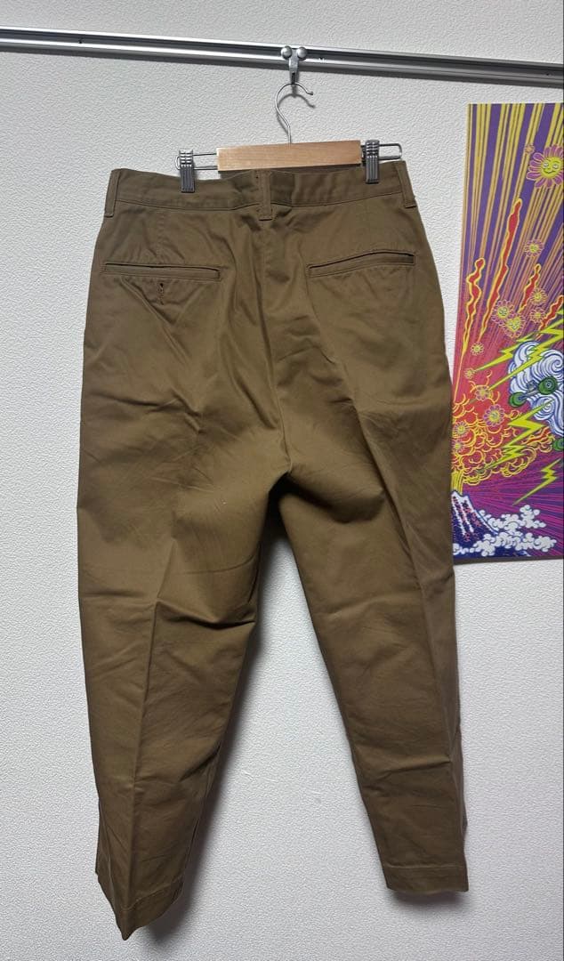 AT LAST & CO キャメル チノパン 34