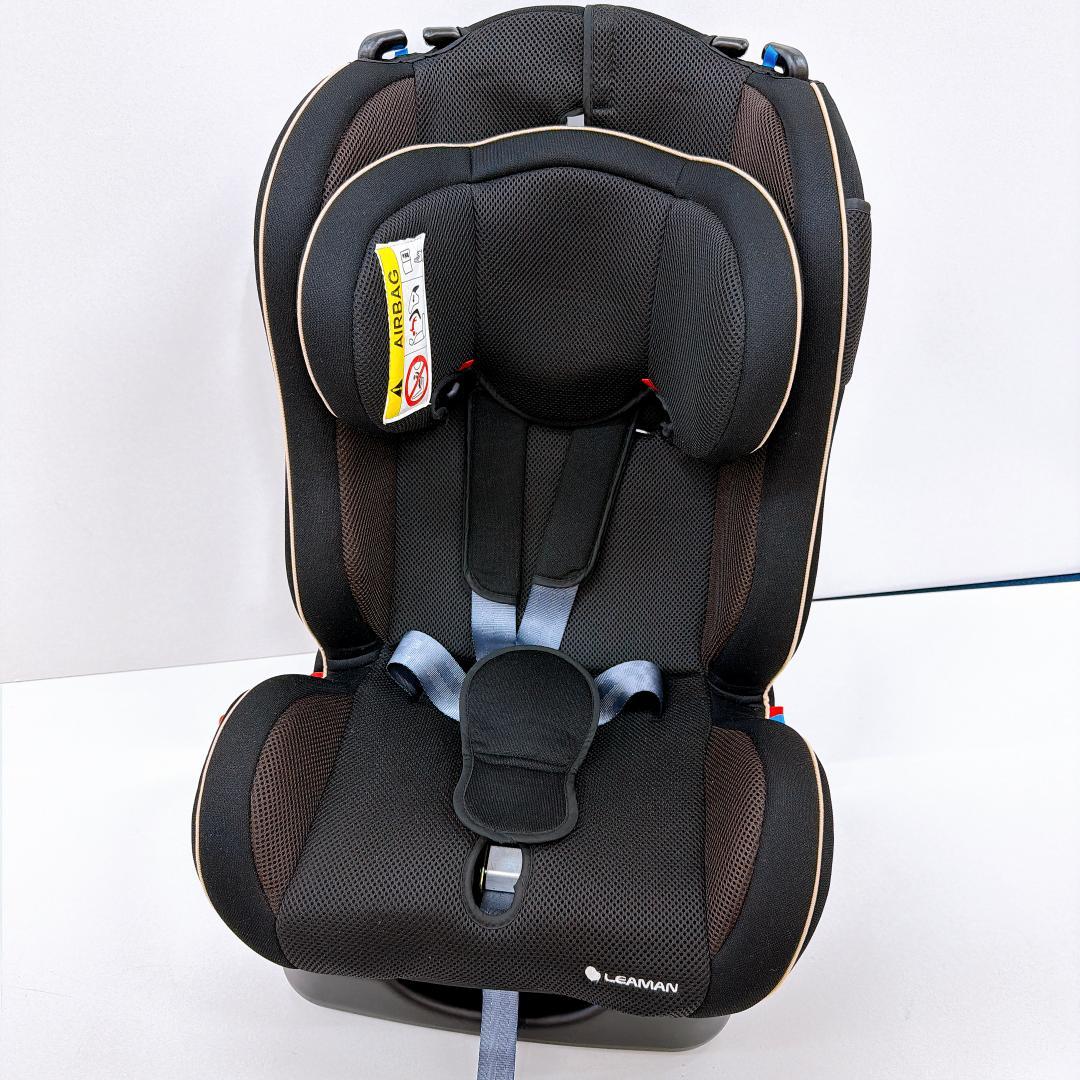 【極美品】LEAMAN リーマン カイナキャノピーα チャイルドシート ブラウン