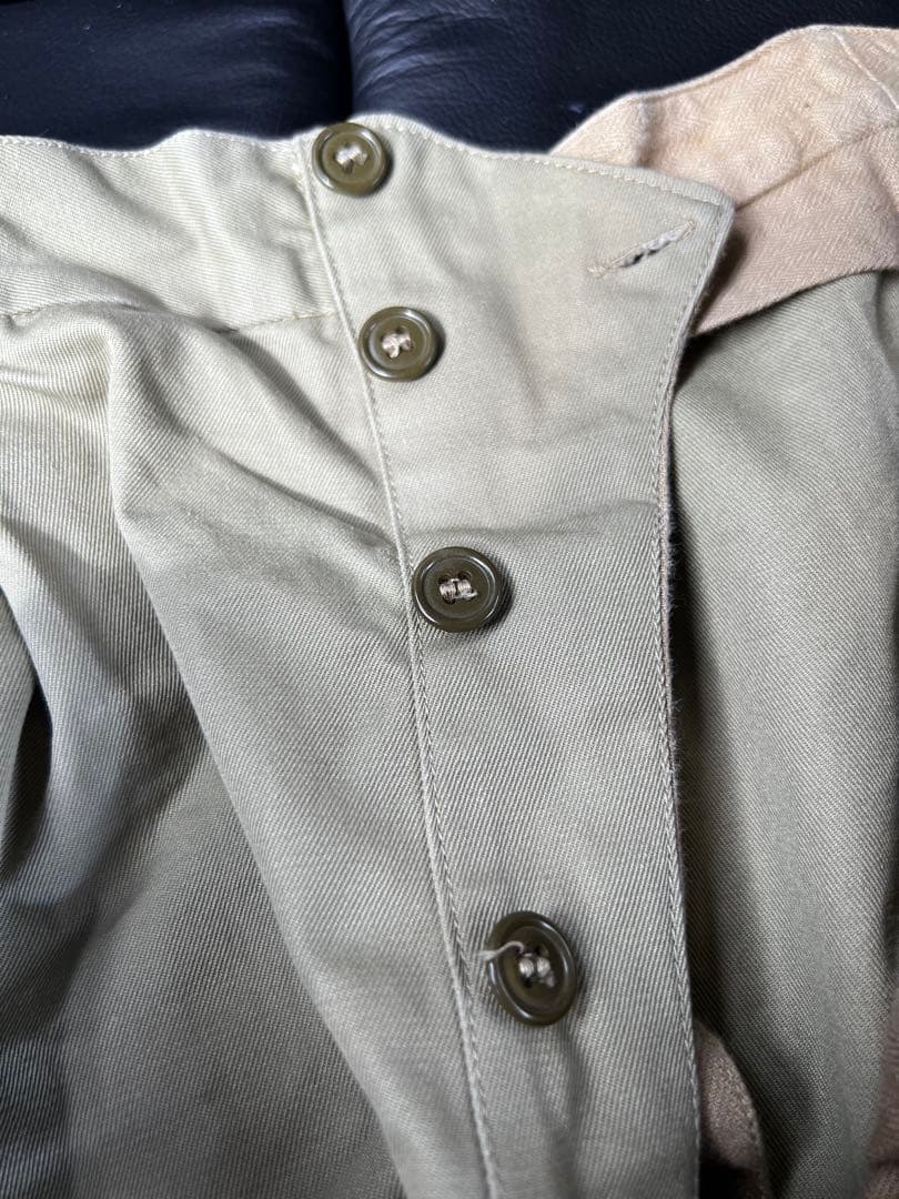 名作French Army M-52 尿素ボタン 60s