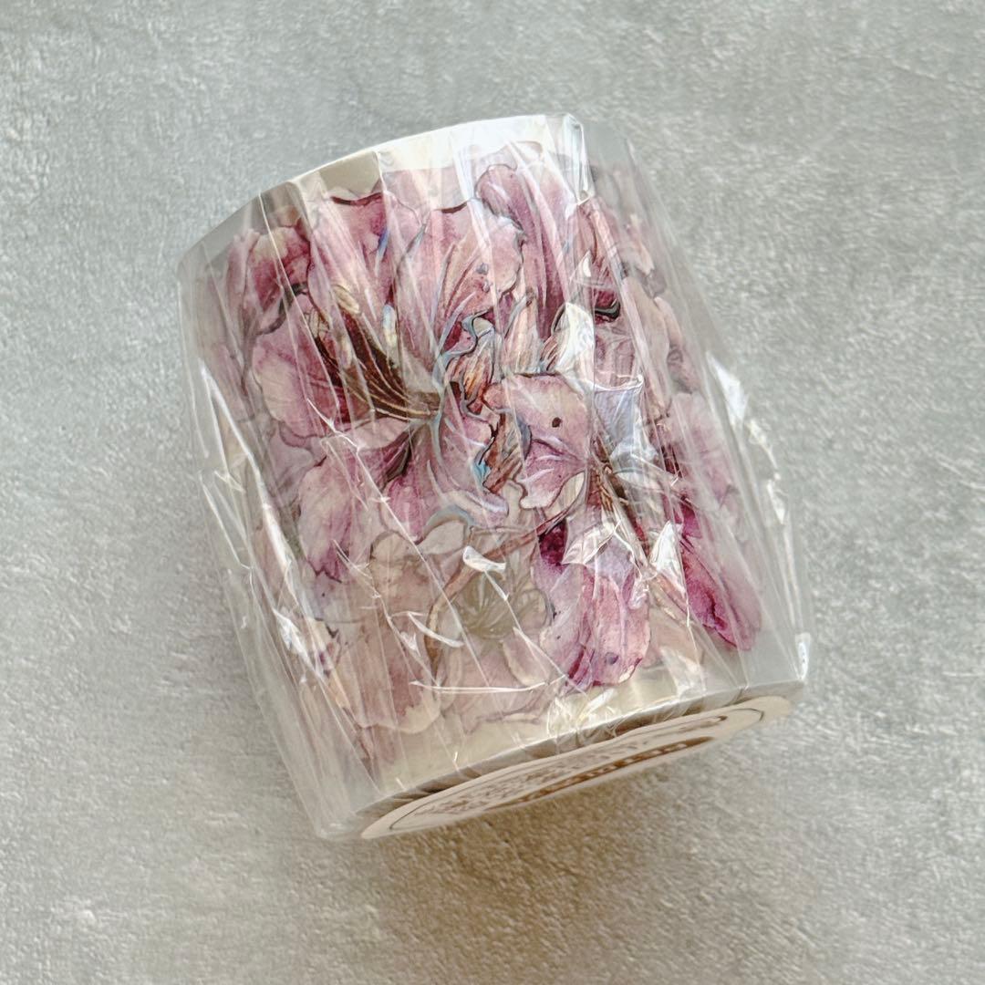 ⭐️SALE⭐️小白家文創《紫荆花》海外マスキングテープ　マステ 【2511】